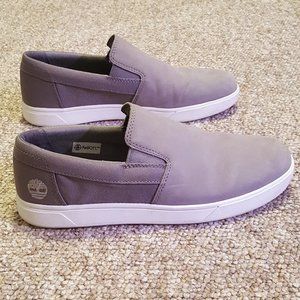 Men's Gray Timberland slip-ons